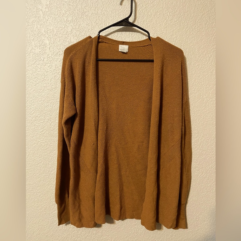 Women’s Rust Orange Cardigan